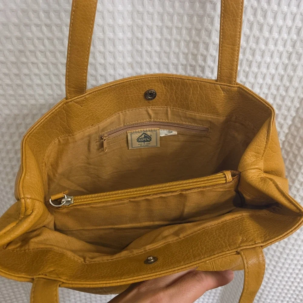 Aspen Khaki Tan‎ Large Shoulder Bag Handbag Purse